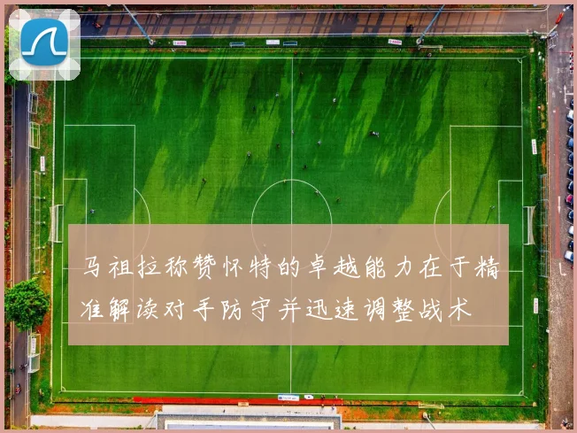 马祖拉称赞怀特的卓越能力在于精准解读对手防守并迅速调整战术
